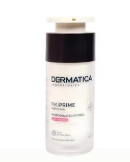 Dermatica Retiprime Night Cream | Anti-Ageing Night Repair with Encapsulated Retinol & Bakuchiol | Dermatologist Recommended | 30ml