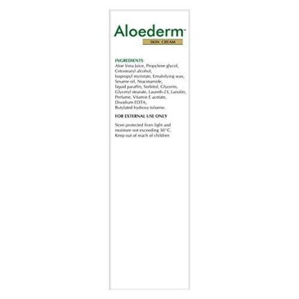 Aloederm Skin Cream | Cold-Processed Aloe Vera | Dry Skin Treatment & Anti-Aging Moisturizer | 50g - Image 8