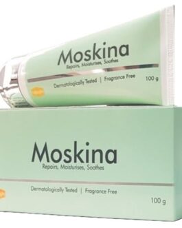 Moskina Moisturizer Cream | Intensive Hydration for Dry & Sensitive Skin | Non-Greasy, Daily Use | 100gm