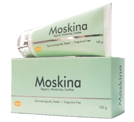 Moskina Moisturizer Cream | Intensive Hydration for Dry & Sensitive Skin | Non-Greasy, Daily Use | 100gm - Image 2