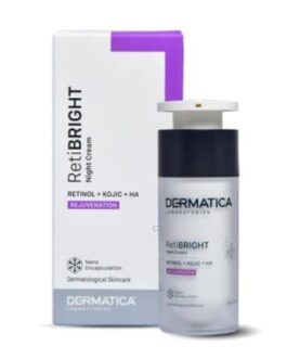 Dermatica GL Complex AHA Night Cream | With Glycolic Acid & Lactic Acid | Exfoliates, Renews & Brightens Skin | Dermatologist Recommended | 30ml