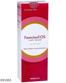 Femcinol OS Foaming Face Wash for Oily Skin | Deep Cleansing with Unique Foam Dispenser | Gentle Acne Control | 70ml