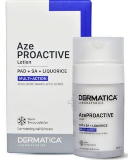 DERMAKART Dermatica Aze Proactive Lotion 30ml | With Azelaic Acid & Niacinamide | Anti-Acne & Skin Brightening Lotion | Reduces Redness, Pimples & Pigmentation | For Oily & Acne-Prone Skin