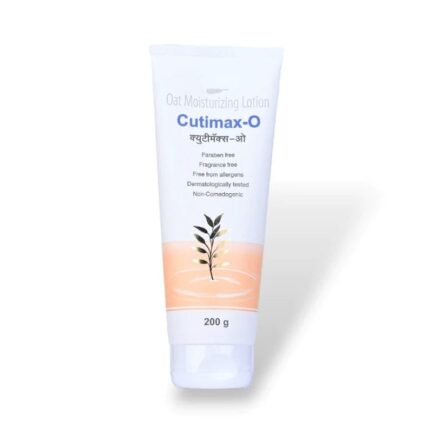 Cutimax O Oat Moisturizing Lotion | Soothing Relief for Dry & Itchy Skin | With Colloidal Oatmeal | 200gm