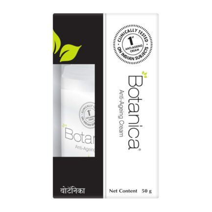 Botanica Anti-Ageing Cream – 50g | Controls Wrinkles & Fine Lines | Non-Comedogenic & Lightweight | Hydrating & Firming Formula for Youthful Skin