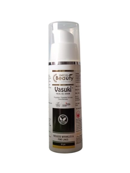 Vasuki Facial Gel Serum – 30ml | Vegan Anti-Aging Serum with Tripeptide Technology | Reduces Wrinkles & Fine Lines | Plant-Based Skincare for Youthful, Firm Skin - Image 5