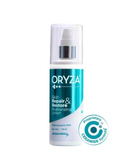 Alembic Oryza Lotion 100ml  | Hydrating Lotion for Dry & Sensitive Skin | Long-Lasting Moisturizer for Face & Body | Skin Barrier Repair | For Men & Women – Pack of 1