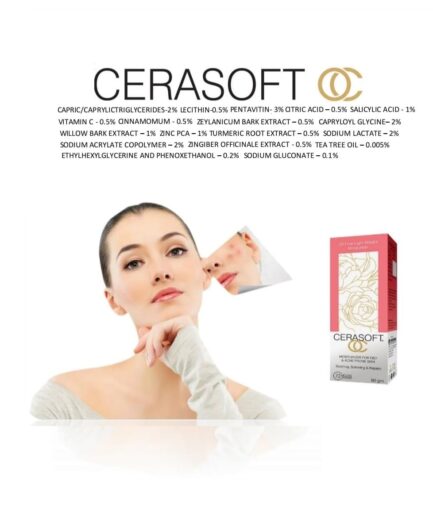 Cerasoft OC Moisturiser Cream – 60g | Lightweight Oil-Control Moisturizer | Non-Greasy & Hydrating | For Oily to Combination Skin - Image 6