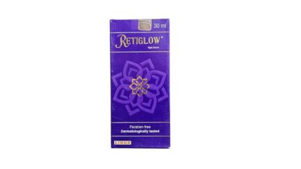 Retiglow Night Serum – 30ml | Retinol-Infused Skin Revitalizer | Dermatologically Tested | Paraben-Free | Anti-Aging & Skin Renewal Serum