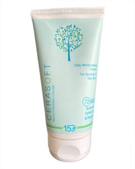 Cerasoft Daily Moisturising Cream – 150g | For Normal to Dry Skin | Ceramide-Based Skin Barrier Repair | Softening & Soothing Hydration