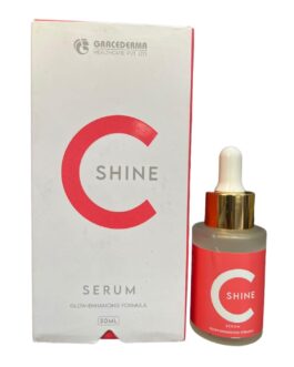 C-Shine Face Serum with Vitamin C – For Spotless, Glowing Skin & Even Tone – 30ml | All Skin Types | Daily Brightening & Hydrating Face Serum