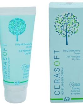 Cerasoft Moisturising Cream – 60g (Pack of 2) | Deep Hydration | Ceramide & Glycerin | For Dry, Sensitive & Itchy Skin
