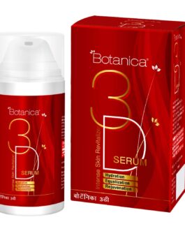 Botanica 3D Face Serum – Intense Revitalizer with Niacinamide & Glycerine | Reduces Dryness, Pigmentation & Fine Lines | Hydrating & Rejuvenating Serum – 30ml