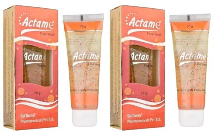 Actame Face Wash 70gm (R) Pack of 2 | Deep Cleansing & Oil Control | Refreshes and Purifies Skin | Suitable for Acne-Prone and Oily Skin - Image 2