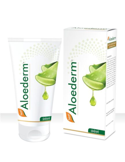 Aloederm Skin Cream | Cold-Processed Aloe Vera | Dry Skin Treatment & Anti-Aging Moisturizer | 50g