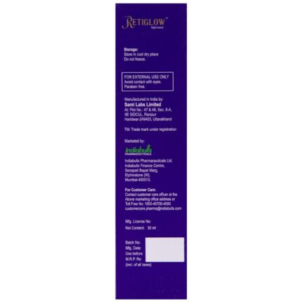 Retiglow Night Serum – 30ml | Retinol-Infused Skin Revitalizer | Dermatologically Tested | Paraben-Free | Anti-Aging & Skin Renewal Serum - Image 5