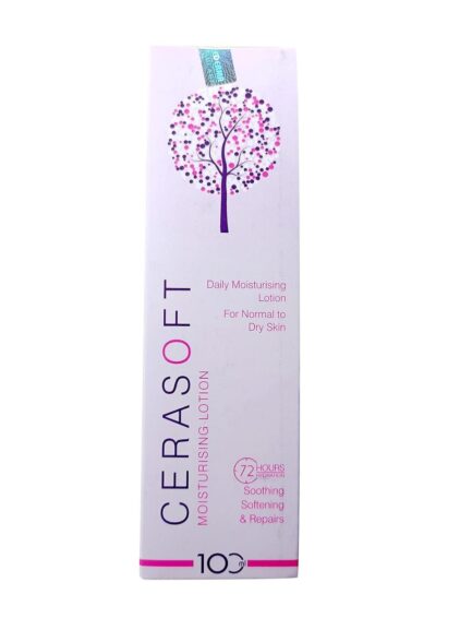 Cerasoft Moisturising Lotion – 100ml | Lightweight Daily Hydration for Normal to Dry Skin | Soothing & Barrier Repair | Non-Greasy Body Lotion - Image 3