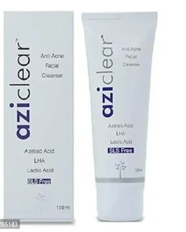 Anti-Acne Facial Cleanser 100ml | With Azelaic Acid, LHA & Lactic Acid | Deep Cleansing & Oil Control | For Oily and Acne-Prone Skin