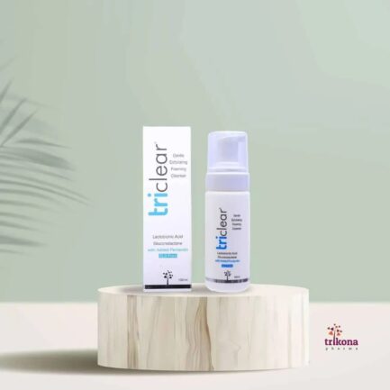 Triclear Gentle Foaming Cleanser for Sensitive Skin, 100ml | Mild Daily Face Wash | Soothes, Hydrates & Purifies | Soap-Free & Sulfate-Free Formula - Image 6