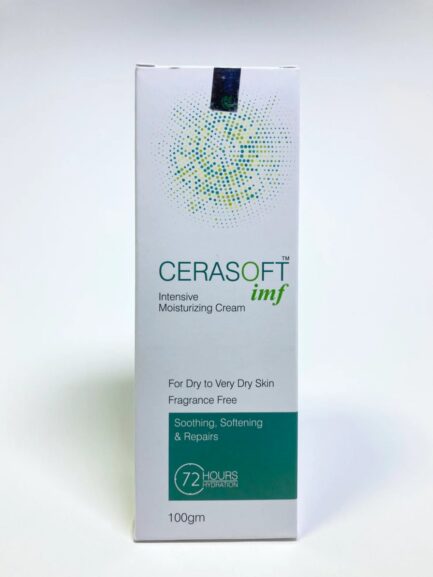 Cerasoft IMF Intensive Moisturising Cream – 100g | For Dry to Very Dry Skin | Fragrance-Free | Ceramide & Glycerin Formula | Soothing & Repairing - Image 3