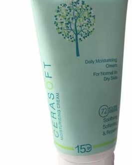Cerasoft Daily Moisturising Cream – 150g | For Normal to Dry Skin | Ceramide-Based Skin Barrier Repair | Softening & Soothing Hydration