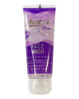 Actame Eva Face Wash 70gm | For Oily Skin | AM/PM Daily Use | Deep Cleansing & Oil Control | Refreshes and Purifies Skin