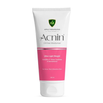 Acnin Ceramide Oil-Free Moisturizer with SPF | For Oily, Acne-Prone & Sensitive Skin | Lightweight, Non-Comedogenic Hydration | 100ml - Image 2