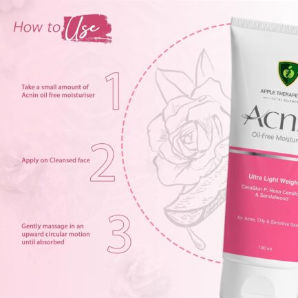 Acnin Ceramide Oil-Free Moisturizer with SPF | For Oily, Acne-Prone & Sensitive Skin | Lightweight, Non-Comedogenic Hydration | 100ml - Image 6